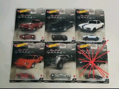 Hot Wheels Jay Leno's Garage Complete - No Chase !!! New ! - Immagine 1 di 4