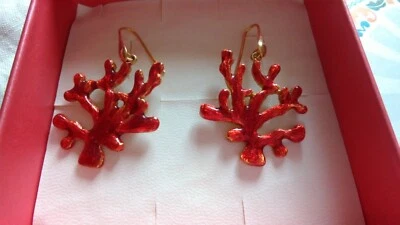 Orecchini donna Isola Bella in argento  e smalto 20000242 mai indossati - Immagine 1 di 3