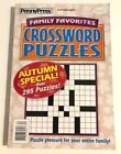 Family Favorites Crossword Book PennyPress over 295 puzzles Autumn 2023