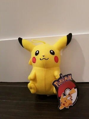 Auténtico muñeco de peluche con licencia oficial Pokemon Pikachu juguete regalo niños  Foto 1 de 4