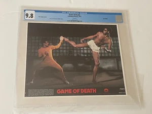 1979 Game of Death BRUCE LEE vs KAREEM ABDUL JABBAR Lobby Card #2 CGC Graded 9.8 - Picture 1 of 13
