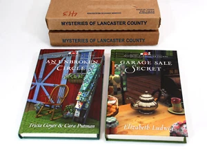 2 Mysteries Of Lancaster County Books LOT J18 - Picture 1 of 3