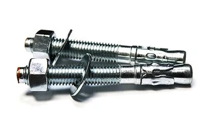 (25) Anclajes de cuña de 5/8"x5" - Zinc - Imagen 1 de 1