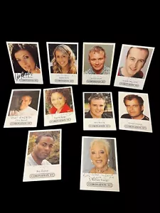 Coronation Street - Hand Signed Autographs Cast Cards x 10 Job Lot - Undedicated - Picture 1 of 4