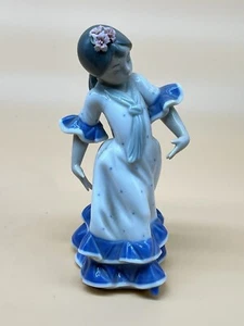 LLADRO Young Juanita Flamenco Dancer Girl Figurine Porcelain 1983 SPAIN 6.5 In T - Picture 1 of 11