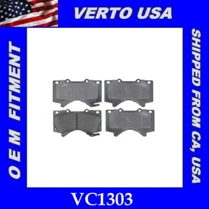 Pastillas de freno delanteras de cerámica para Toyota Land Cruiser, Sequoia, Tundra 2008 a 2019 - Imagen 1 de 2