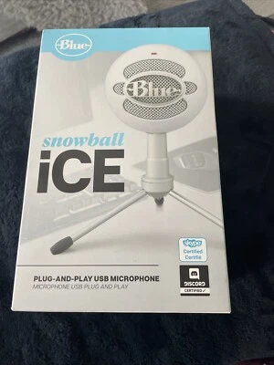 Blue Microphones Snowball iCE USB Cardioid Microphone - White - Image 1 of 2