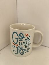 FLOAT ON FRED Go with the Flow Coffee Cup 3.75x3.25” Ceramic