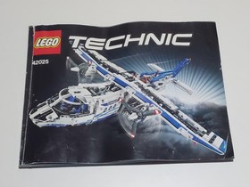 LEGO Technic 42025 Boeing 747 Cargo Instruction Manual Complete Used