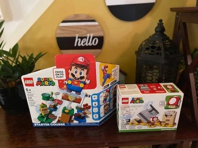 LEGO Super Mario Adventures со стартовым курсом Mario и расширенным набором Monty Mole — новый! - Изображение 1 из 4