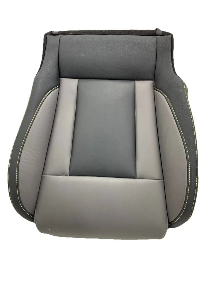 2024 Subaru Outback Front Left Lower Seat Cushion Blk Leather W Green Stich OEM - Image 1 of 4