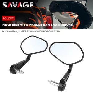Handle Bar End Rear Side View Mirrors for DUKE 690 790 890 DUKE R 2025 - Picture 1 of 12