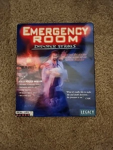 SEALED BIG BOX Emergency Room Disaster Strikes PC Windows (PC, 1999, Legacy) - Picture 1 of 4