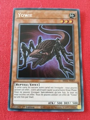 YOWIE BROL-FR007 HOLO 1. ED. GEHEIM RARE KARTE YU-GI-OH! FR TBE - Bild 1 von 3