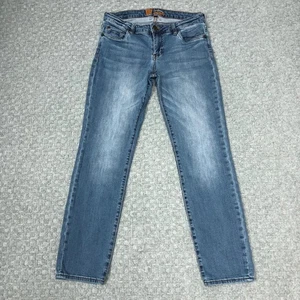 KUT from the Kloth Jeans Womens 6 Blue Skinny Mid Rise Stretch Denim Zip Fly - Picture 1 of 12