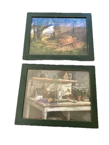 Michael Humphries Drucke gerahmt "Einfache Freuden" und "frisch gepflückt" - Bild 1 von 10