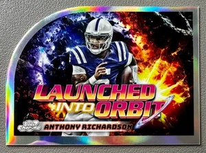 Anthony Richardson 2024 Topps Cosmic Chrome Launched into Orbit #LIO-3 Colts - Bild 1 von 2