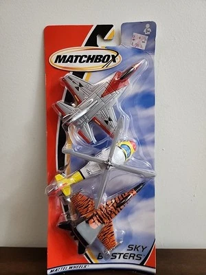 2001 Matchbox Sky Busters 3 Pack, Stealth Fighter, Attack Jet, Helicopter, NIB!! - Image 1 of 2