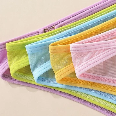 5 Упаковка лот сексуальных женщин видеть через чистый трусики бриф бикини белье нижнее белье - Изображение 1 из 4