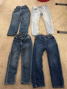 LOT OF 4 - SZ 5T Jeans - Childrens Place Skinny variety w/free shipping - Picture 1 of 4