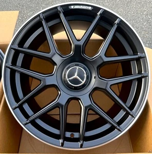 MERCEDES 19 INCH E63 RIMS WHEELS SET4 NEW 19/8.5 19/9.5  FITS E350 E300 E550 AMG - Picture 1 of 8