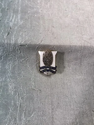 Vintage Curling Enamel PIN 1960 Nutmeg Curling Club Unique - image 1 of 4