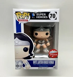 Funko Pop! White Lantern Wonder Woman #70 SHELF WEAR Fugitive Toys Exclusive New - Picture 1 of 11