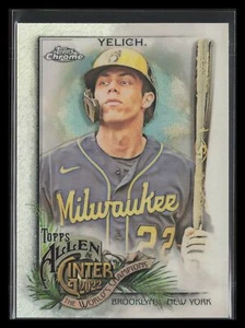 Refractores cromados Topps Allen and Ginter 2022 #74 Christian Yelich - Imagen 1 de 2