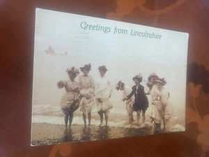 Women Bathing. Greetings from Lincolnshire. 1994 Posted Postcard. 738 - Picture 1 of 3