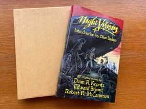 Night Visions 4 Dean R. Koontz, Robert R. McCammon 1st US HC ed SIGNED X 5 - Picture 1 of 5