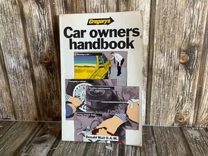 GREGORY'S CAR OWNERS HANDBOOK - DONALD WAIT CAR REPAIR GUIDE - Imagen 1 de 1