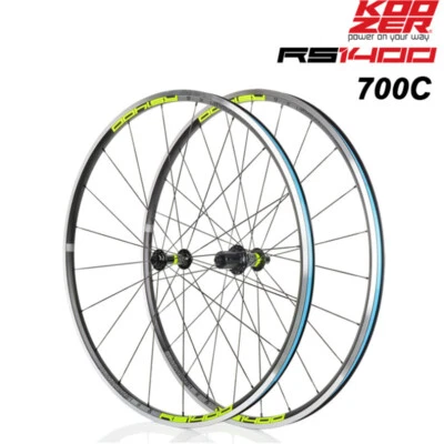 Rennrad Radsatz 700C Versiegelte Lager City Fahrrad Räder Felgenbremse Felge - Bild 1 von 4