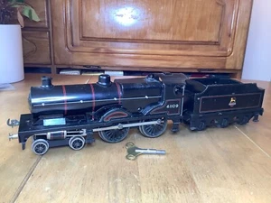 Bassett Lowke O Gauge Clockwork BR Black 4-4-0 Midland Compound 41109 - Picture 1 of 9