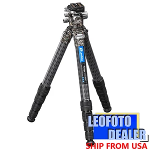 Leofoto LS-365C+LH-40LR-Camo Light Weight Carbon Fiber Tripod Ballhead - Picture 1 of 9