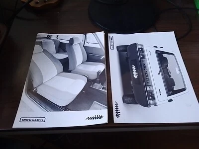 MINI MILLE  , 2 X PRESS photo  PROMO, SALES BROCHURE - Immagine 1 di 2