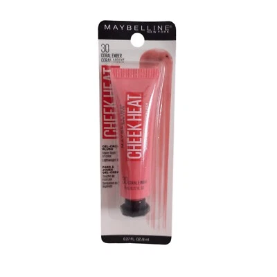 Maybelline CHEEK HEAT Gel Cream Blush #30 Coral Ember 🪸 . - Image 1 of 2
