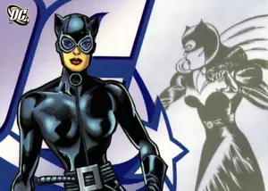 Biglietto Catwoman 2007 DC Comics Rittenhouse - Foto 1 di 4