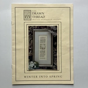 The Drawn Thread Winter into Spring Cross Stitch Pattern Booklet Leaflet Only - Picture 1 of 2