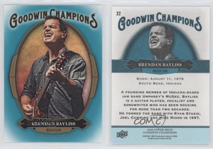 2020 Upper Deck Goodwin Champions Turquoise Brendan Bayliss #32