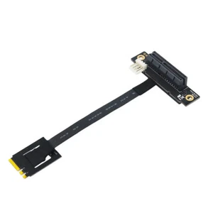 270 degree M.2(NGFF) Dual Key A-E To PCI-E 4X Adapter cable - Afbeelding 1 van 7