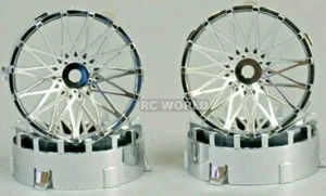 Tetsujin DAHLIA Auto Räder EINSÄTZE Scheibe verstellbar Offset -CHROM- (4 STÜCK) - Bild 1 von 12