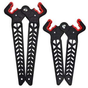 18/22cm Bow Archery Stands Compound Bow Jack Kick Stand Shooting Holder Rack - Picture 1 of 12