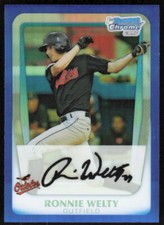 2011 Bowman Chrome Prospects Blue Refractors #BCP205 Ronnie Welty