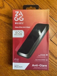 ZAGG Invisible Shield Anti-Glare Screen Protector For iPhone 16/15 - Zdjęcie 1 z 4
