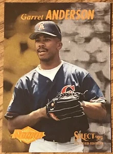 Garret Anderson 1995 Select Certified Rookie Card #135 Angels MLB RC Free Ship - Picture 1 of 3
