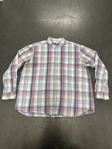 Vineyard Vines Men’s On The Go Performance Plaid Button Down Size XXL OTG BRRR - Picture 1 of 5