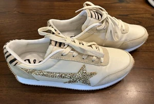 Very G Classy Glitter Leopard Star Ten Is Schuhe Sneaker Schuhe Größe 9 Neu ohne Etikett - Bild 1 von 6