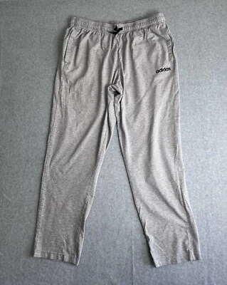 Pantalón Adidas Essentials para hombre liso cónico gris jaspeado XL DQ3062 bolsillos 20 Foto 1 de 4
