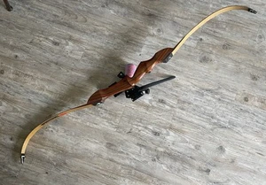 RECURVE BOW  PSE HERITAGE Mustang 60/45 With AMS Bowfishing Retriever Pro Combo - Picture 1 of 11