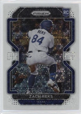 2022 Panini Prizm Tier II White Donut Circle Prizm /5 Zach Reks #116 - Image 1 of 2